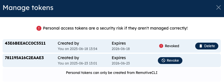 [Image] Revoke access token step 2 