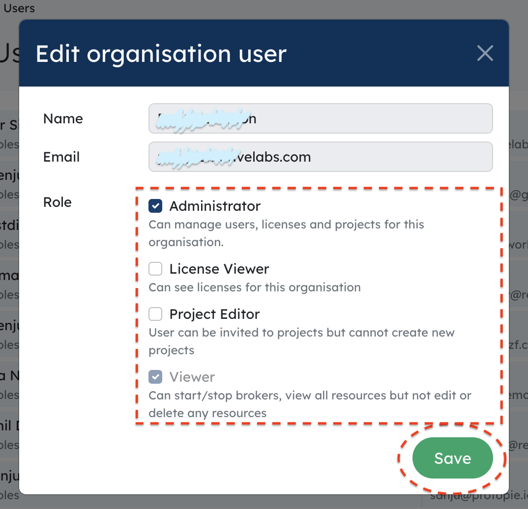 [Image] Input fields availabel when creating a broker