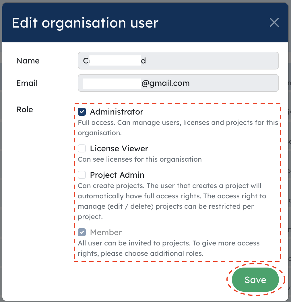 [Image] Edit user change role